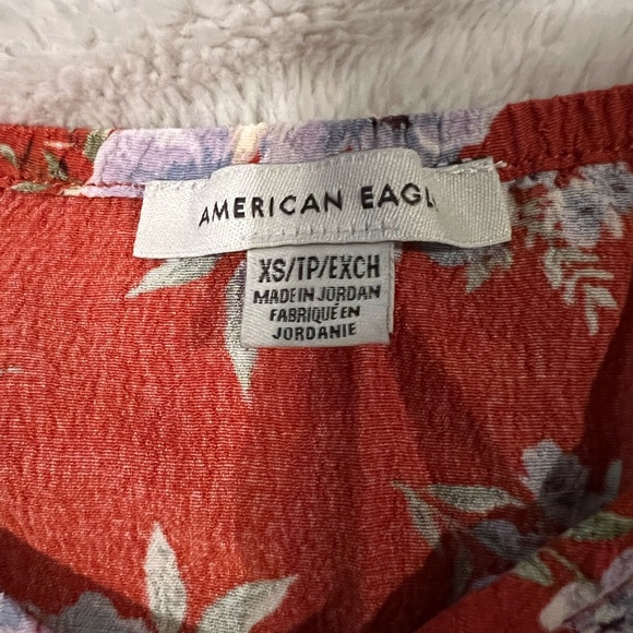 AMERICAN EAGLE CROP TYE TOP - Picture 2 of 3